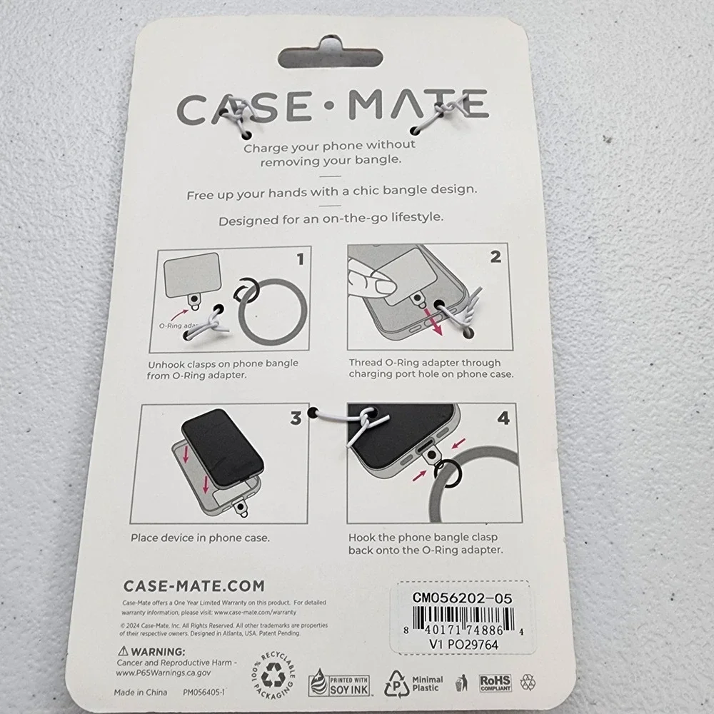 Case Mate Phone Bangle - Purple Brand New All Phone Types